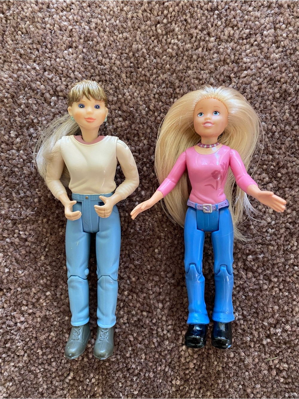 Vintage 2000/2002 fisher-Price, loving family, mother and daughter